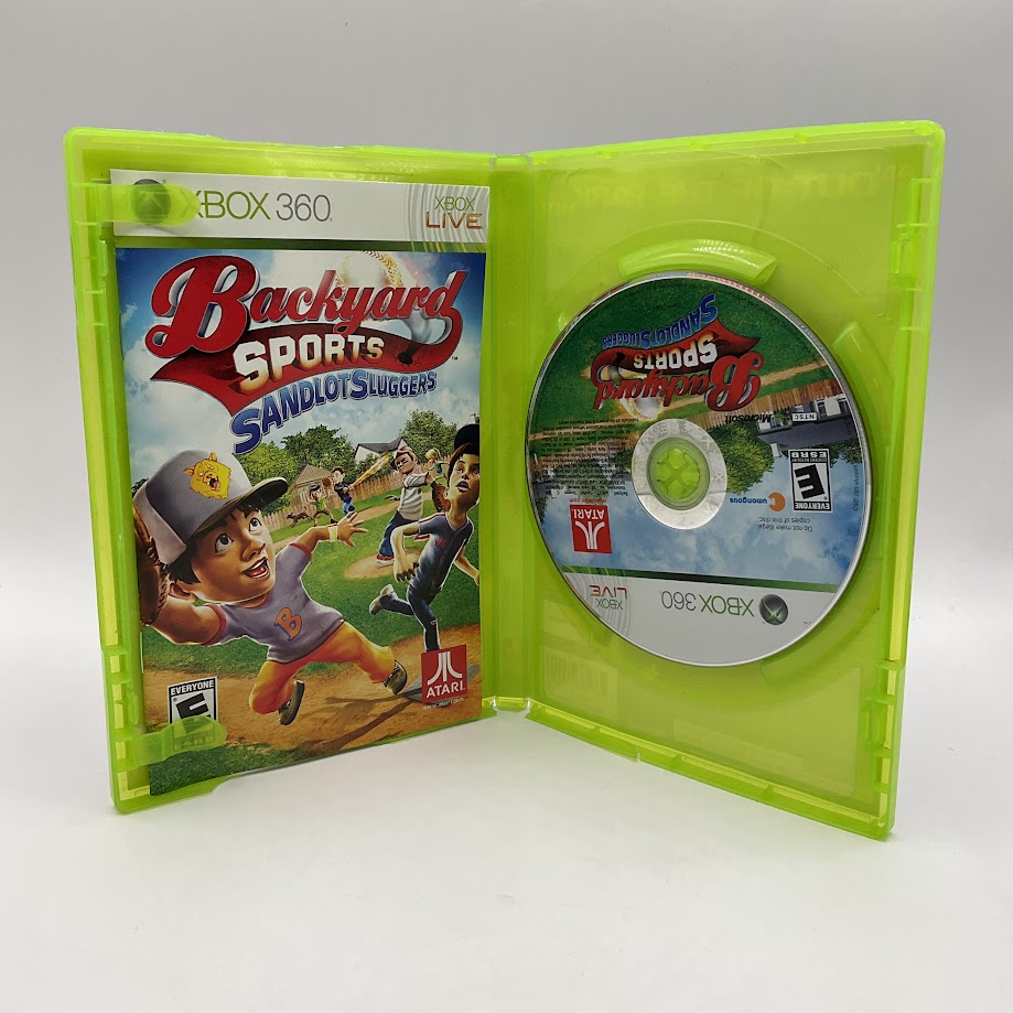 Backyard Sports: Sandlot Sluggers Xbox 360 Used