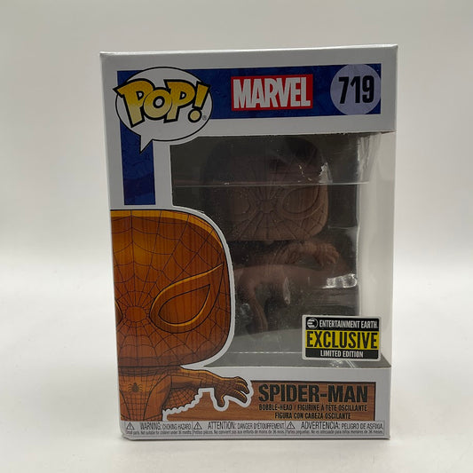 Spider-Man Funko Pop! Marvel #719 Entertainment Earth Exclusive