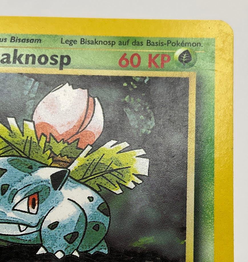 Ivysaur Pokemon Base Set 1st Edition German #30