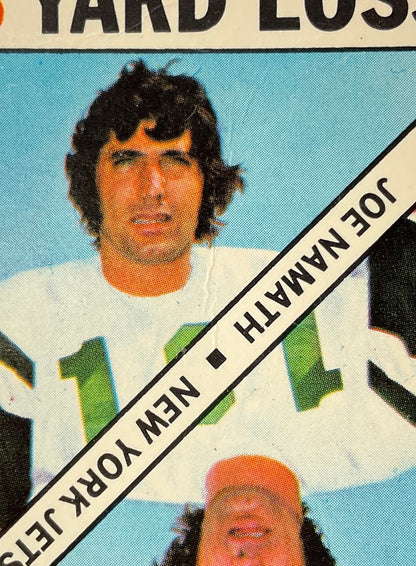 Joe Namath 1971 Topps Game #3 New York Jets VG - Collector Store LLC