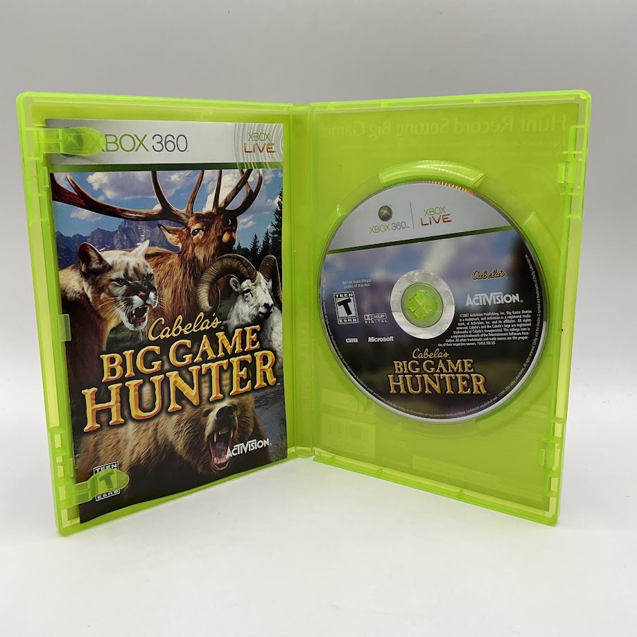 Cabela's Big Game Hunter 2008 Xbox 360 Used