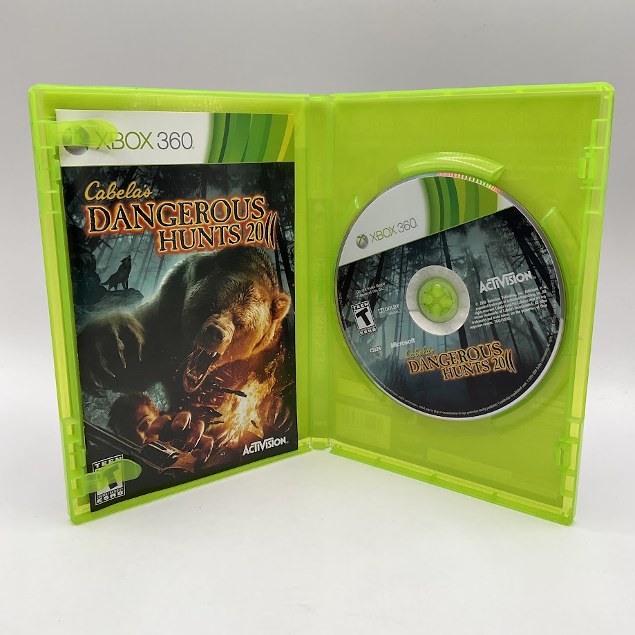 Cabela's Dangerous Hunts 2011 Xbox 360 Used