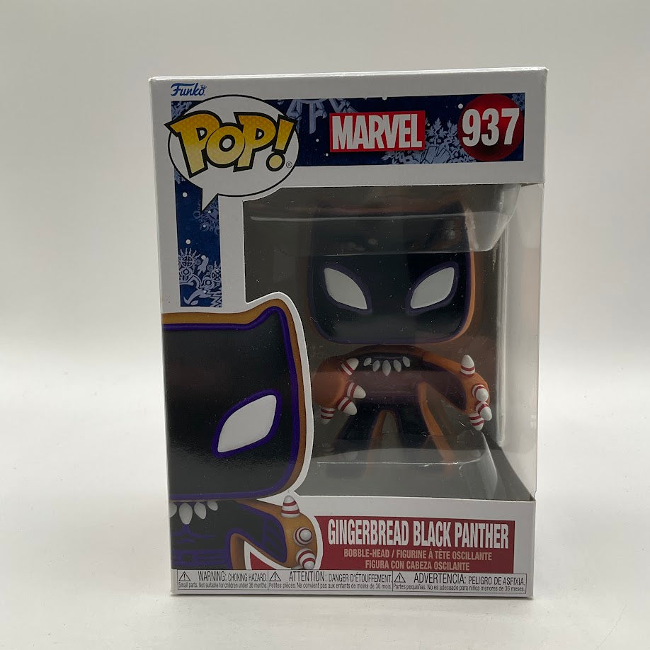 Gingerbread Black Panther Funko Pop! Marvel #937