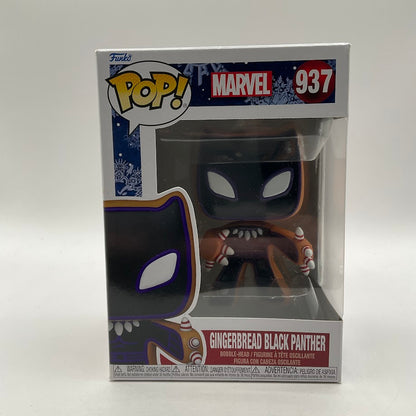 Gingerbread Black Panther Funko Pop! Marvel #937