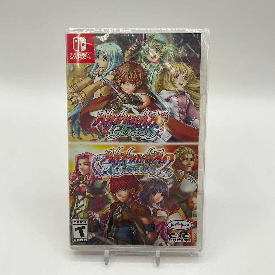 Alphadia Genesis 1 & 2 Nintendo Switch Sealed