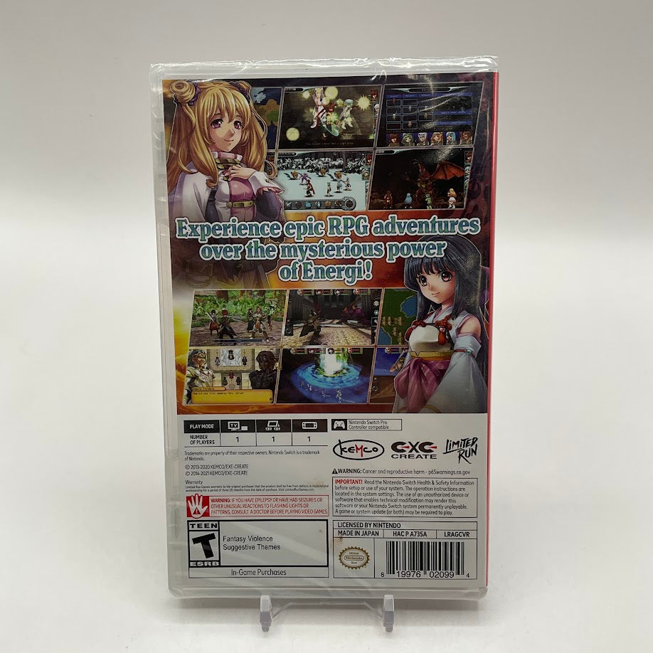 Alphadia Genesis 1 & 2 Nintendo Switch Sealed