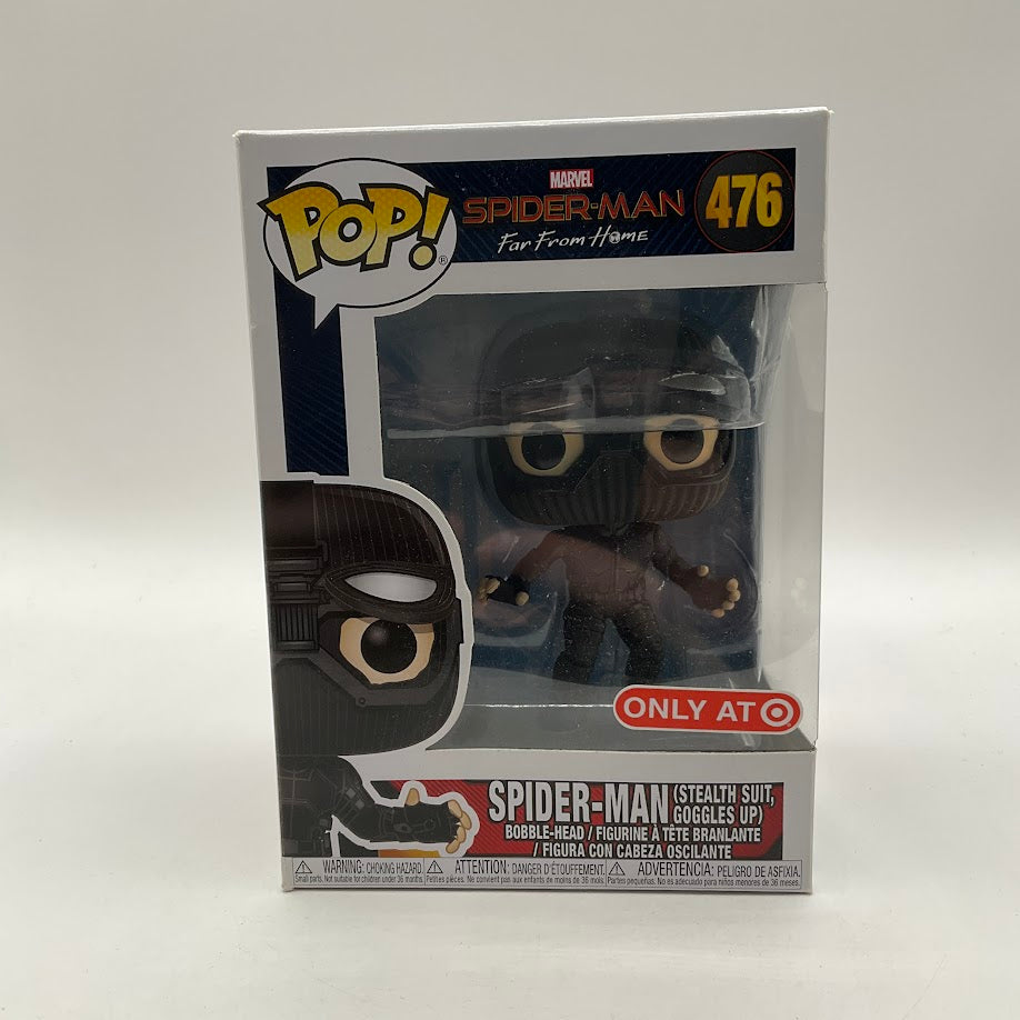 Spider-Man (Stealth Suit, Goggles Up) Funko Pop! Far From Home #476 Target