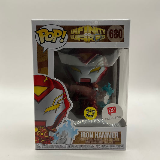 Iron Hammer Funko Pop! Infinity Warps #680 GITD Walgreens Exclusive