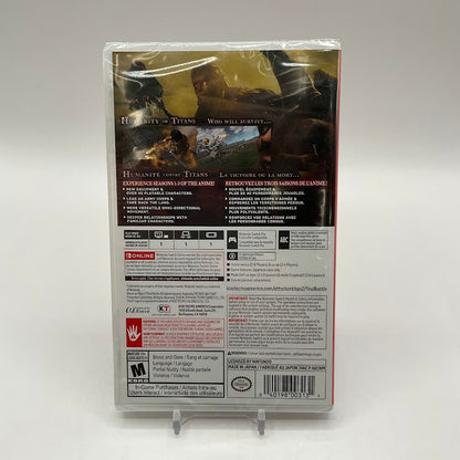Attack on Titan 2: Final Battle Nintendo Switch Sealed