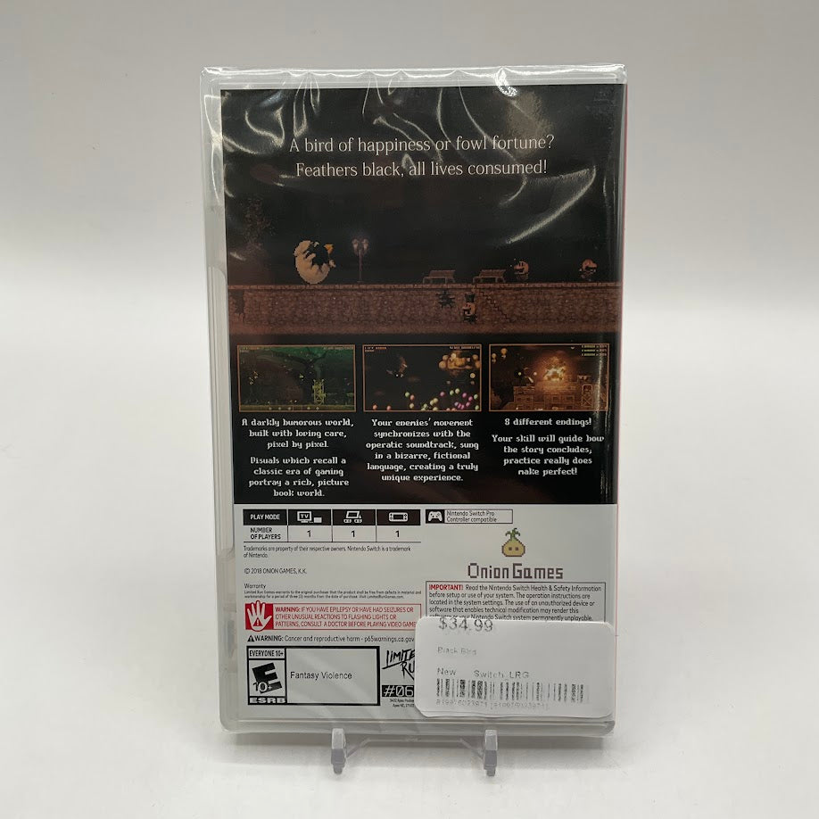 Black Bird Nintendo Switch Sealed