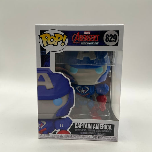 Captain America Funko Pop! Avengers Mech Strike #829