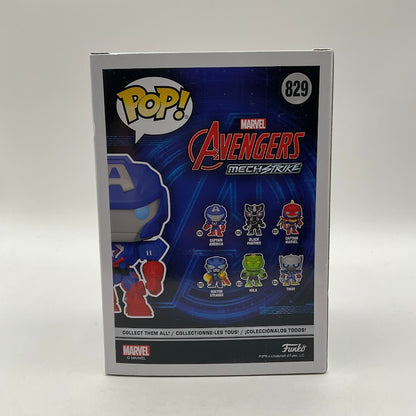 Captain America Funko Pop! Avengers Mech Strike #829