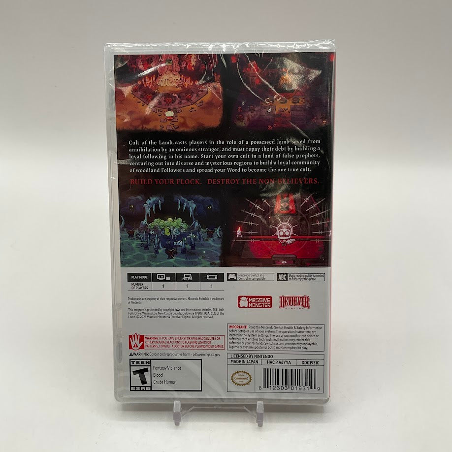 Cult of the Lamb Nintendo Switch Sealed