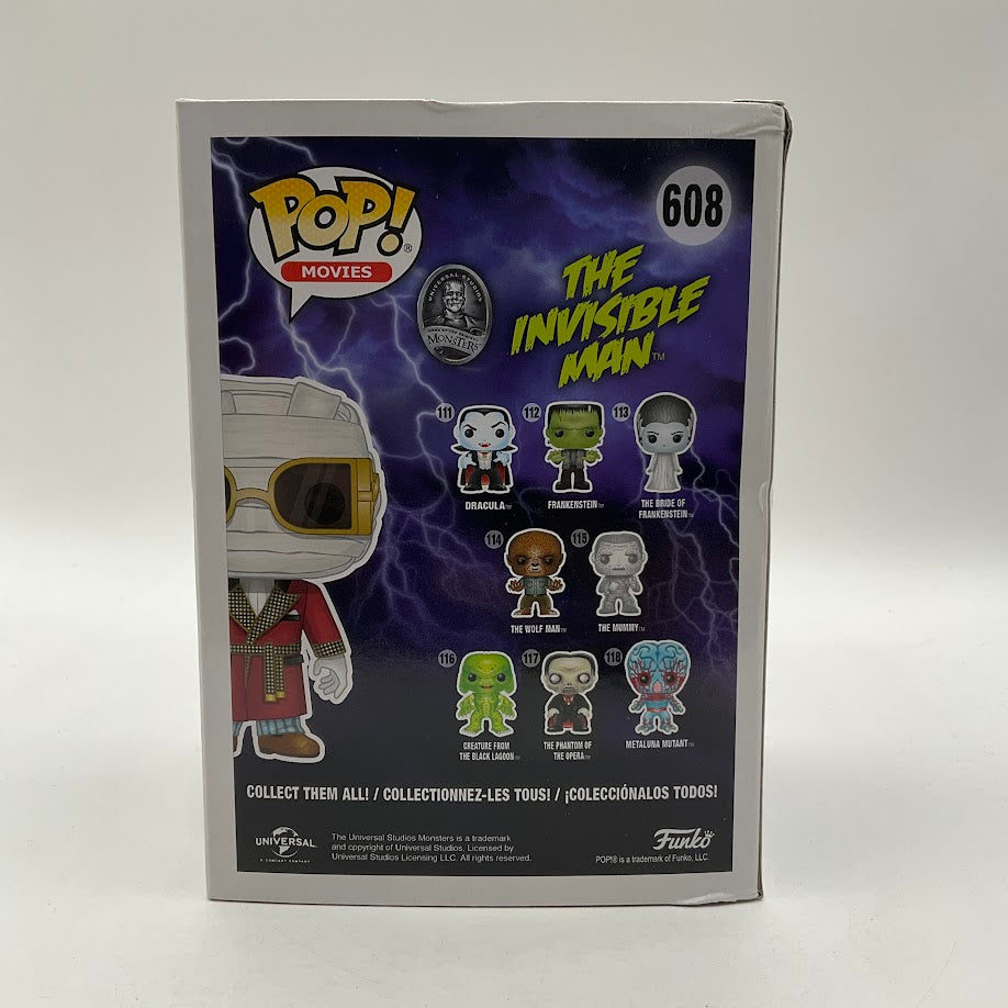 The Invisible Man Funko Pop! Monsters #608 Walgreens Exclusive