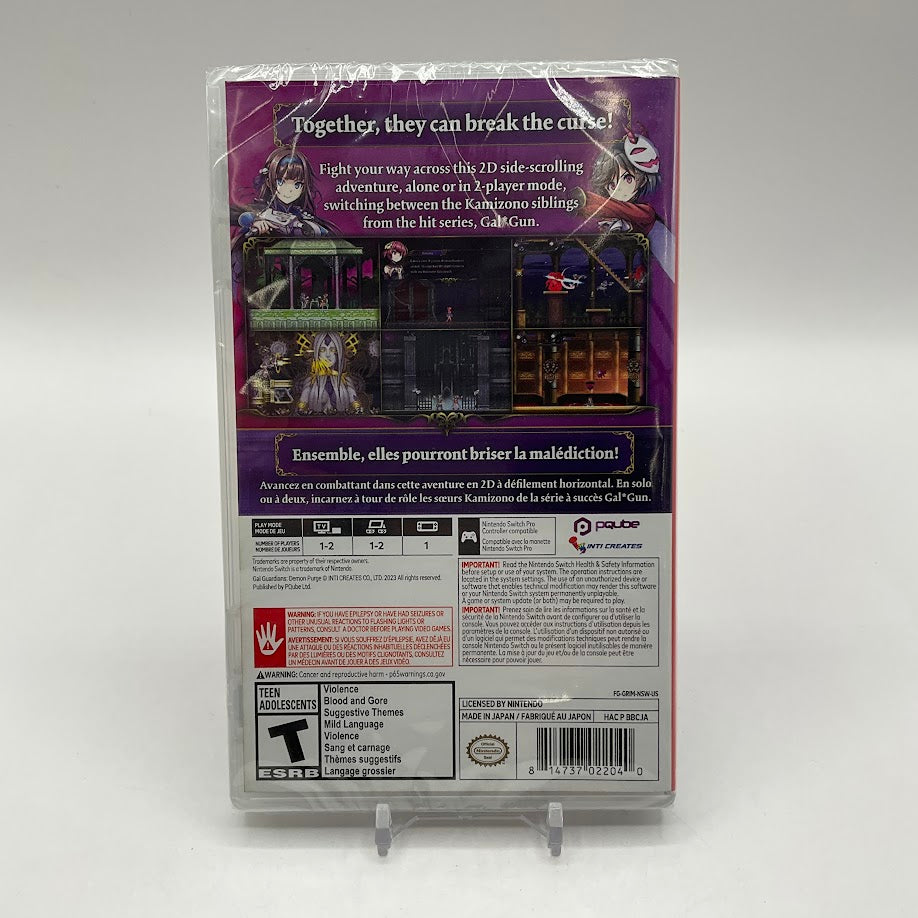 Gal Guardians: Demon Purge Nintendo Switch Sealed