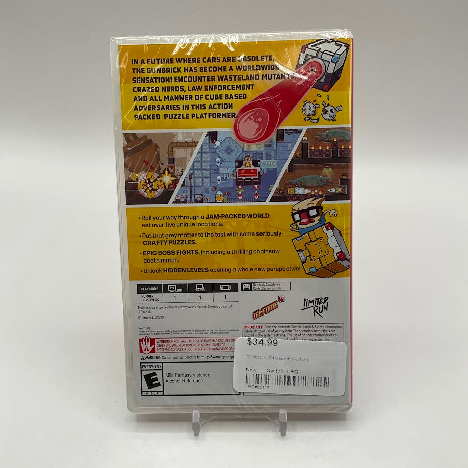Gunbrick: Reloaded Nintendo Switch Sealed