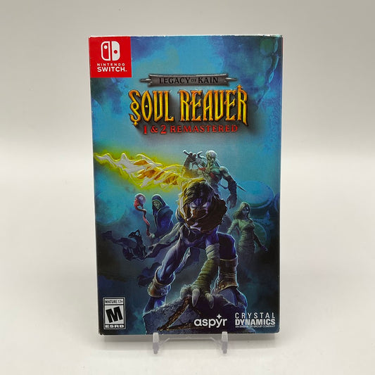 Legacy Of Kain: Soul Reaver 1 & 2 Remaster [Slipcover Ed] Nintendo Switch Sealed