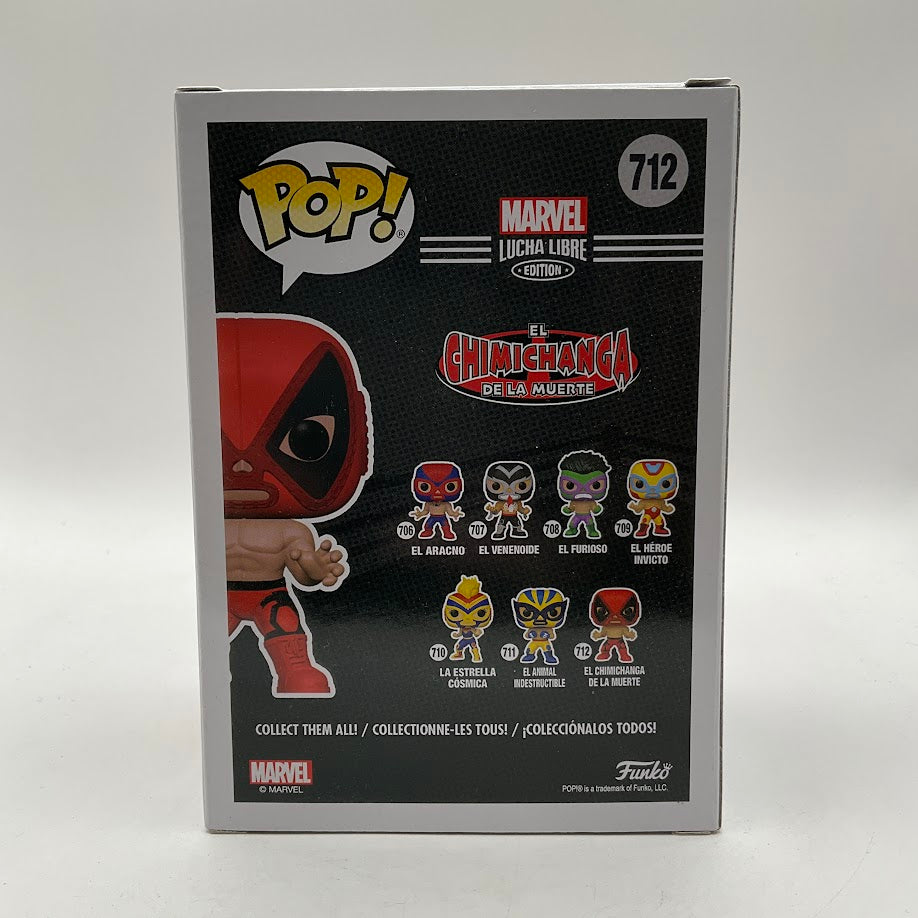 El Chimichanga De La Muerte Funko Pop! Marvel Lucha Libre Edition #712