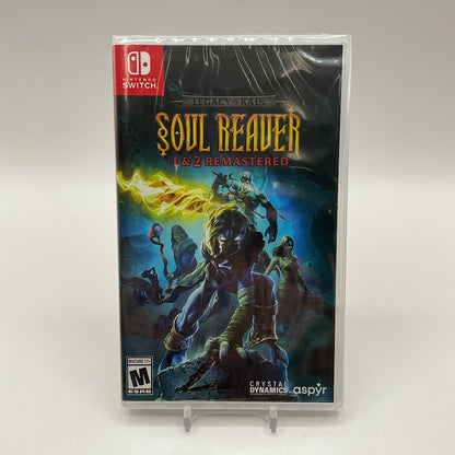 Legacy Of Kain: Soul Reaver 1 & 2 Remaster [Slipcover Ed] Nintendo Switch Sealed