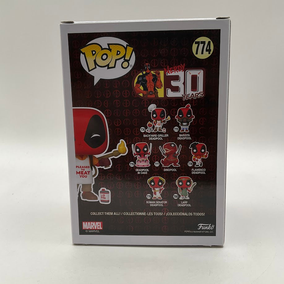Backyard Griller Deadpool Funko Pop! Marvel #774