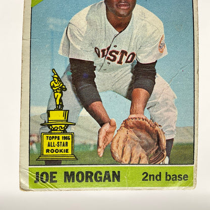 Joe Morgan 1966 Topps #195 Houston Astros PR #2 - Collector Store LLC