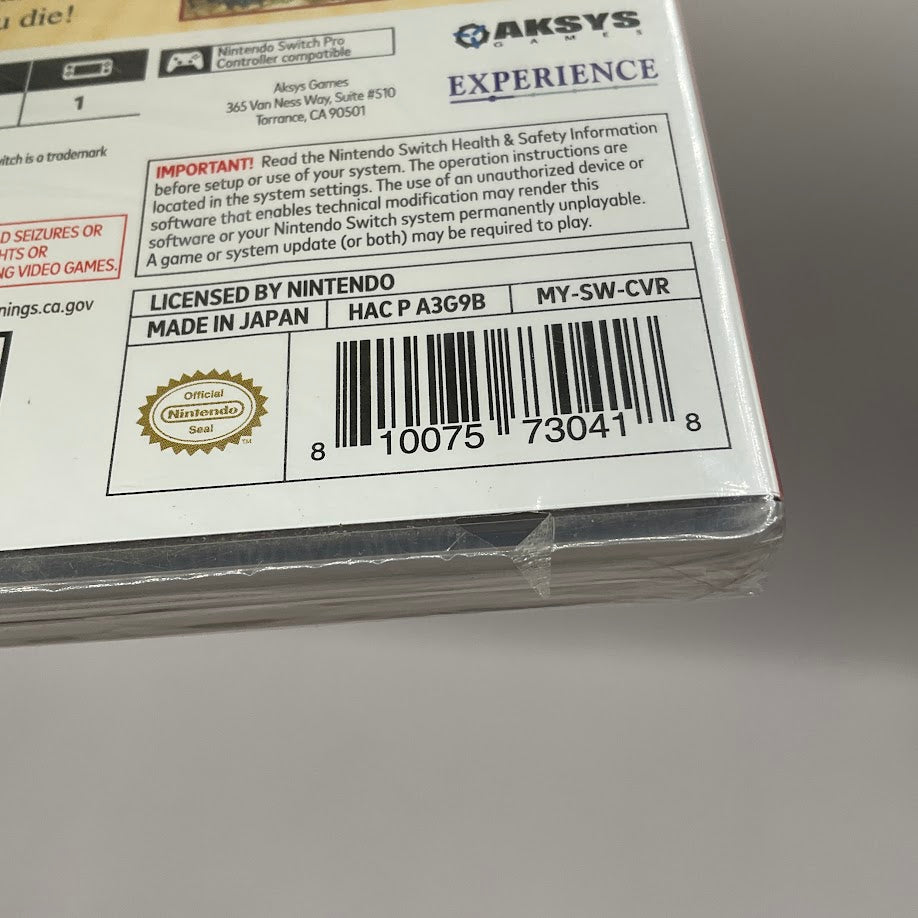 Mon-Yu Nintendo Switch Sealed