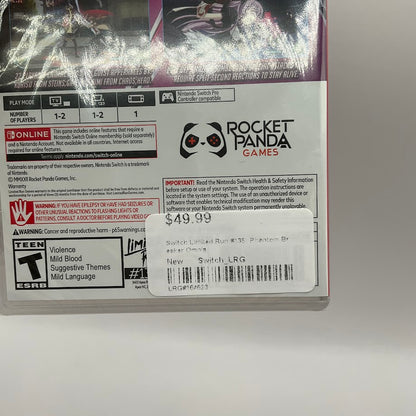 Phantom Breaker Omnia Nintendo Switch Sealed