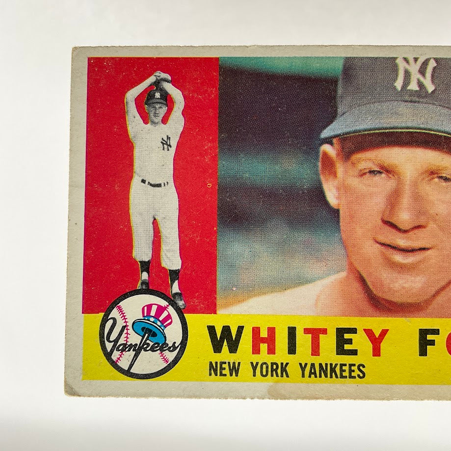 Whitey Ford 1960 Topps #35 New York Yankees GD