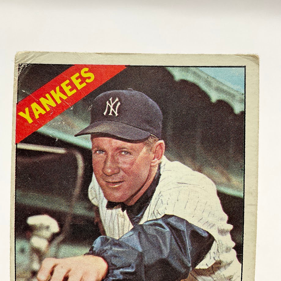 Whitey Ford 1966 Topps #160 New York Yankees GD #2 - Collector Store LLC