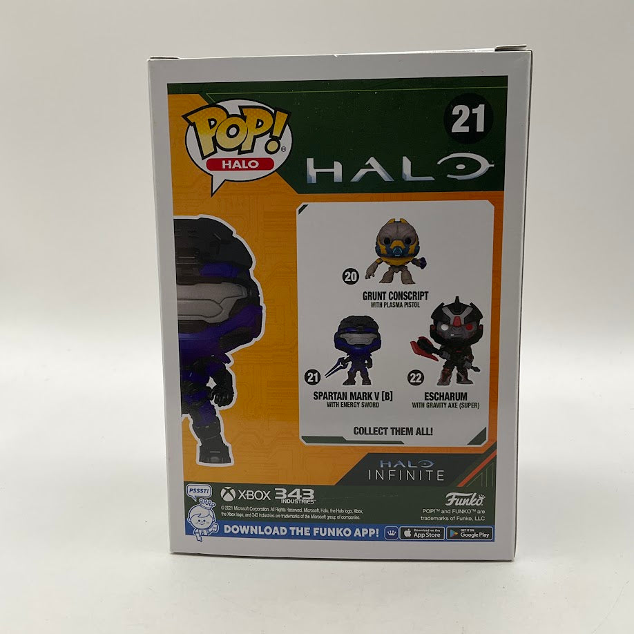 Spartan Mark V [B] Funko Pop! Halo #21 Chase Limited Edition