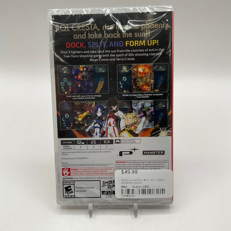 Sol Cresta: Dramatic Edition Nintendo Switch Sealed