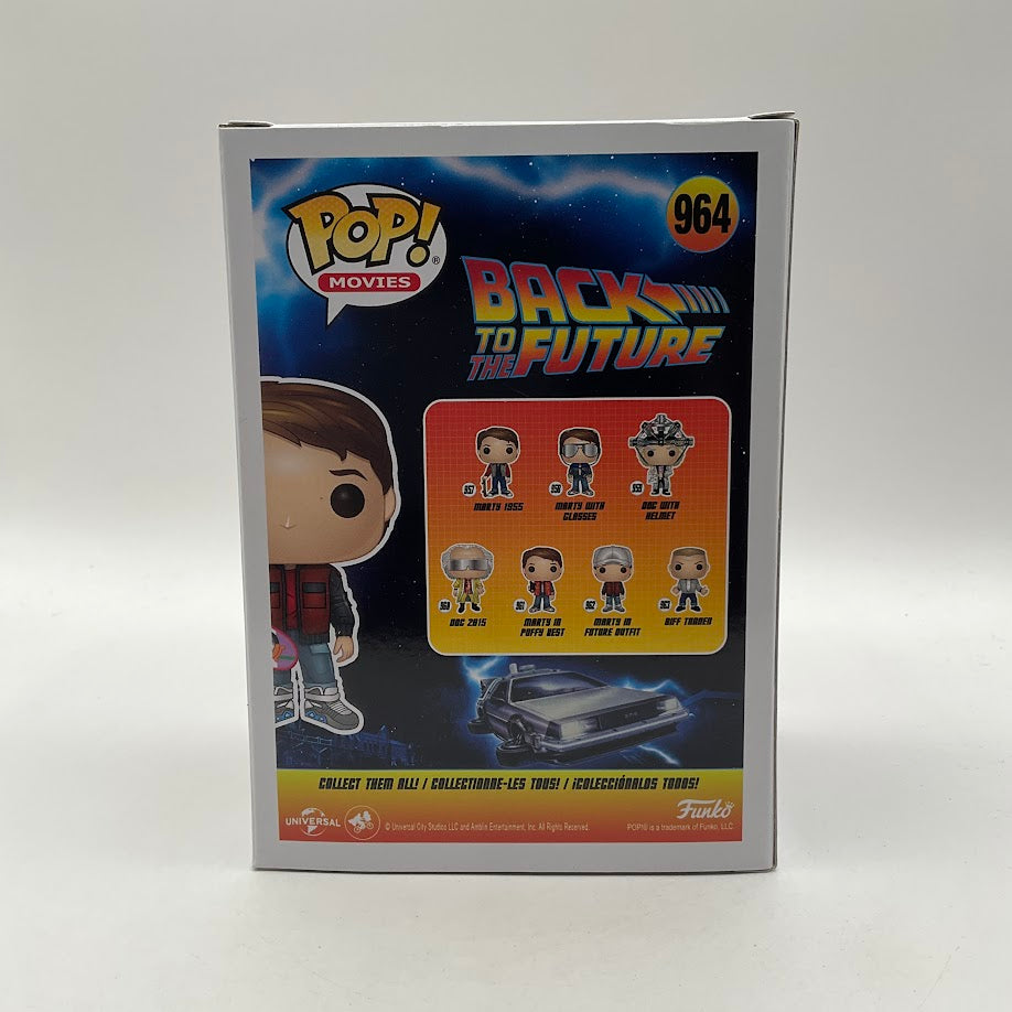 Marty with Hoverboard Funko Pop! Back to the Future #964 Walmart Exclusive
