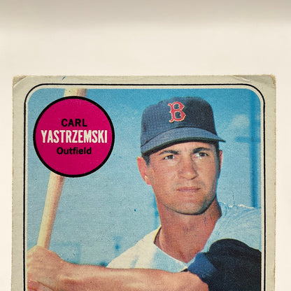Carl Yastrzemski 1969 Topps #130 Boston Red Sox VG #3 - Collector Store LLC