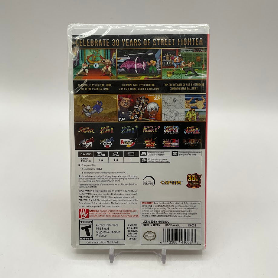 Street Fighter 30th Anniversary Collection Nintendo Switch Sealed
