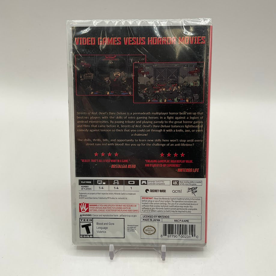 Streets of Red Nintendo Switch Sealed