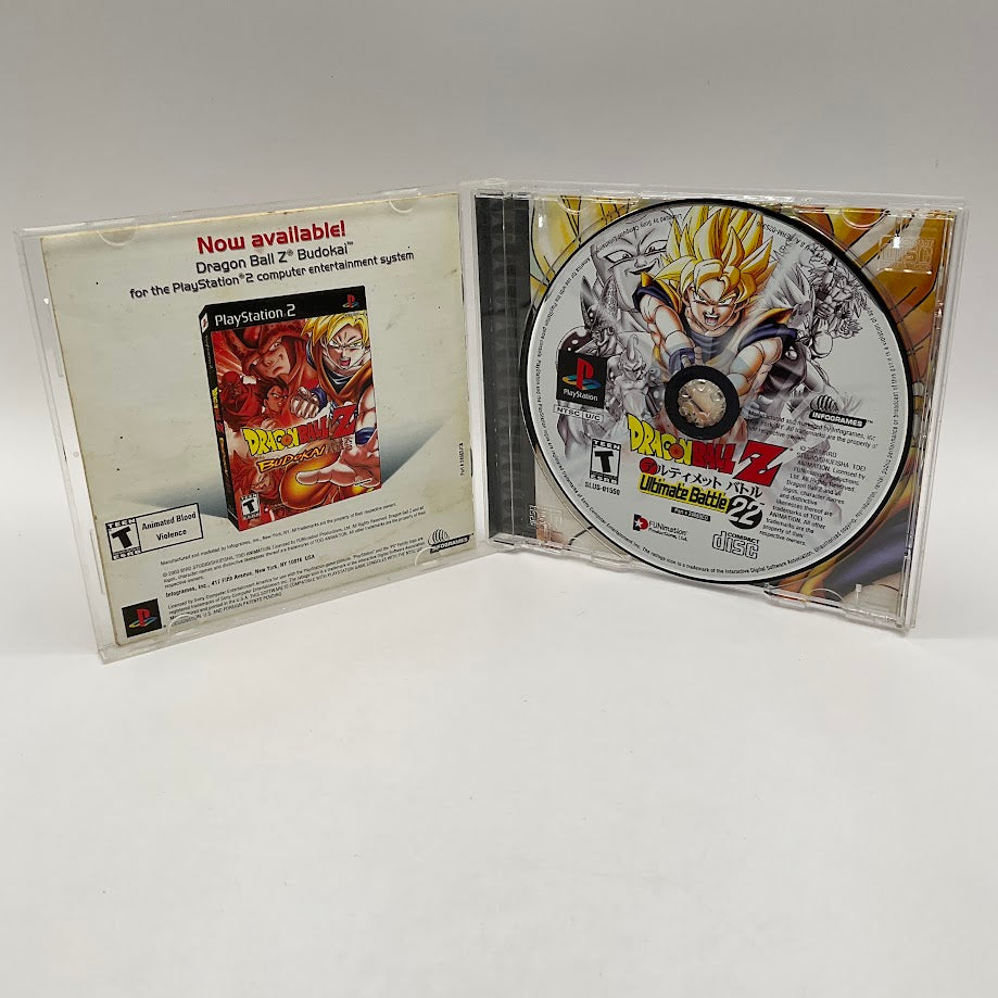 Dragon Ball Z Ultimate Battle 22 Playstation Used