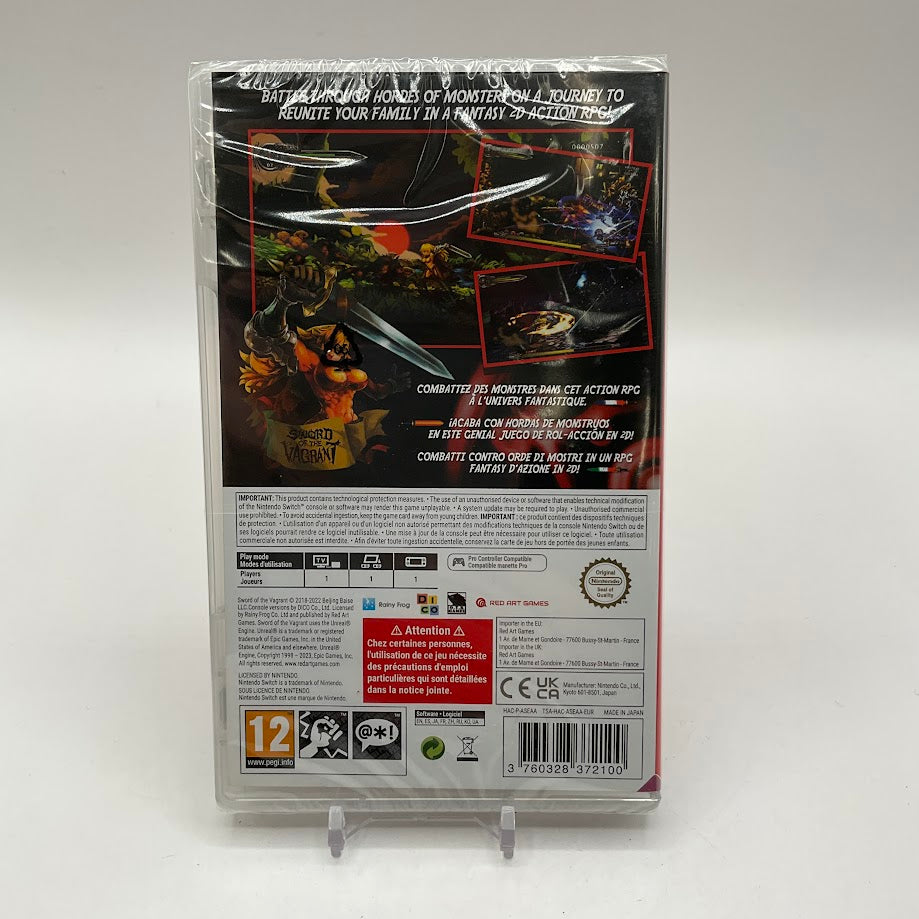 Sword of the Vagrant PAL Nintendo Switch Sealed