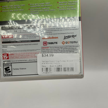 Teenage Mutant Ninja Turtles: Shredder's Revenge Nintendo Switch Sealed