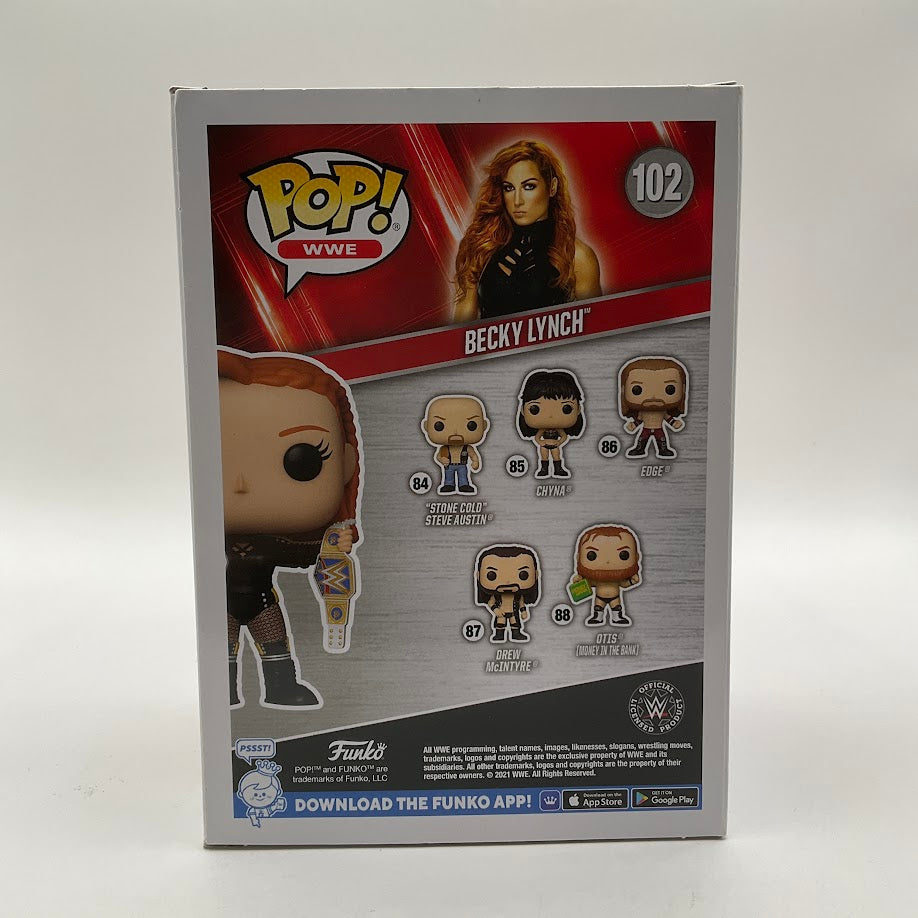 Becky Lynch Funko Pop! WWE #102 2022 Target Con