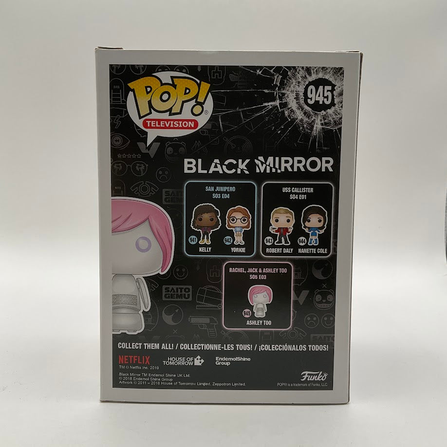 Ashley Too S05 E03 Funko Pop! Black Mirror #945 Chase Limited Edition