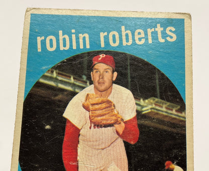 Robin Roberts 1959 Topps #352 Philadelphia Phillies GD - Collector Store LLC