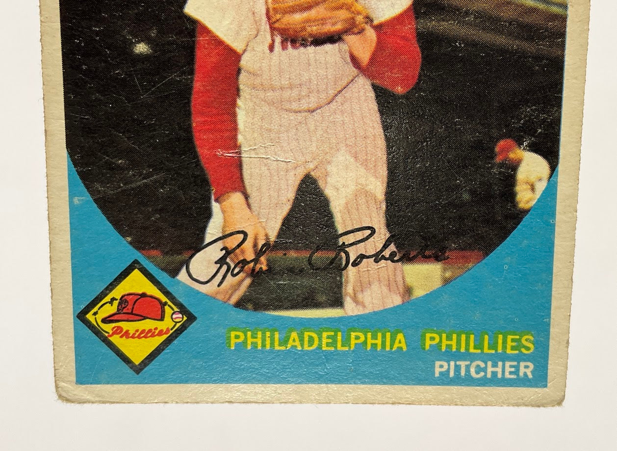 Robin Roberts 1959 Topps #352 Philadelphia Phillies GD - Collector Store LLC