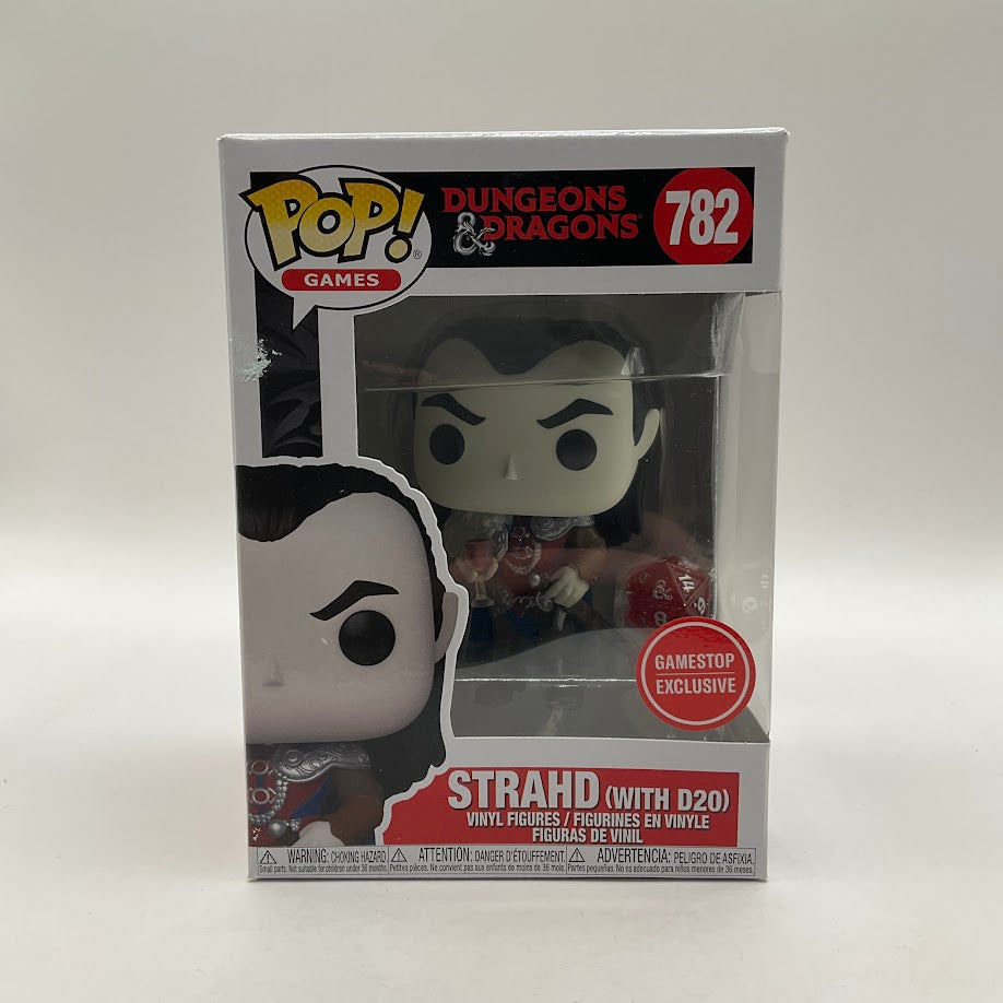 Strahd (With D20) Funko Pop! Dungeons & Dragons #782 GameStop、Funko、kayou