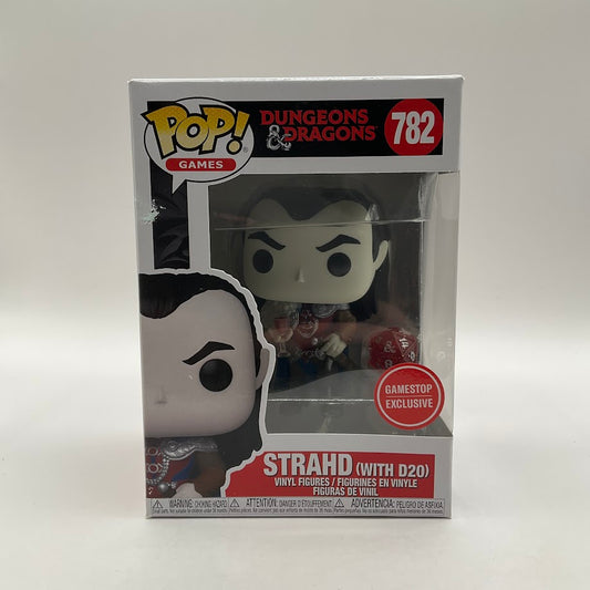 Strahd (With D20) Funko Pop! Dungeons & Dragons #782 GameStop