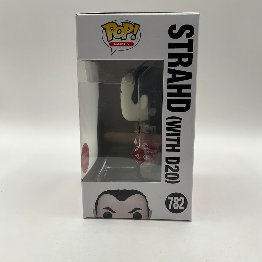 Strahd (With D20) Funko Pop! Dungeons & Dragons #782 GameStop、Funko、kayou
