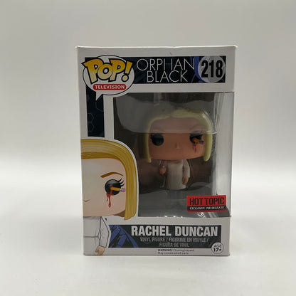 Rachel Duncan Funko Pop! Orphan Black #218 Hot Topic Exclusive Prerelease
