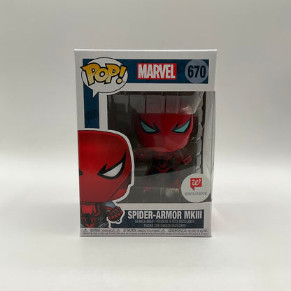 Spider-Armor MKIII Funko Pop! Marvel #670 Walgreens Exclusive