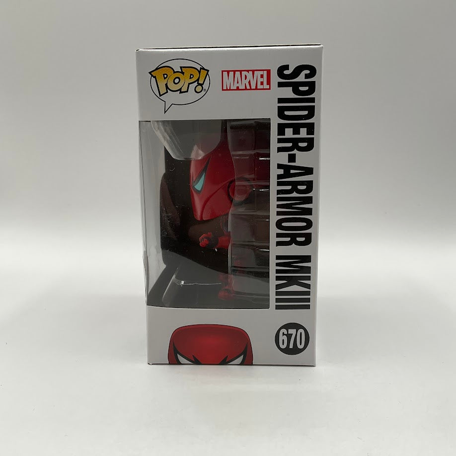 Spider-Armor MKIII Funko Pop! Marvel #670 Walgreens Exclusive