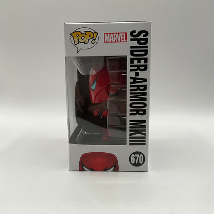 Spider-Armor MKIII Funko Pop! Marvel #670 Walgreens Exclusive