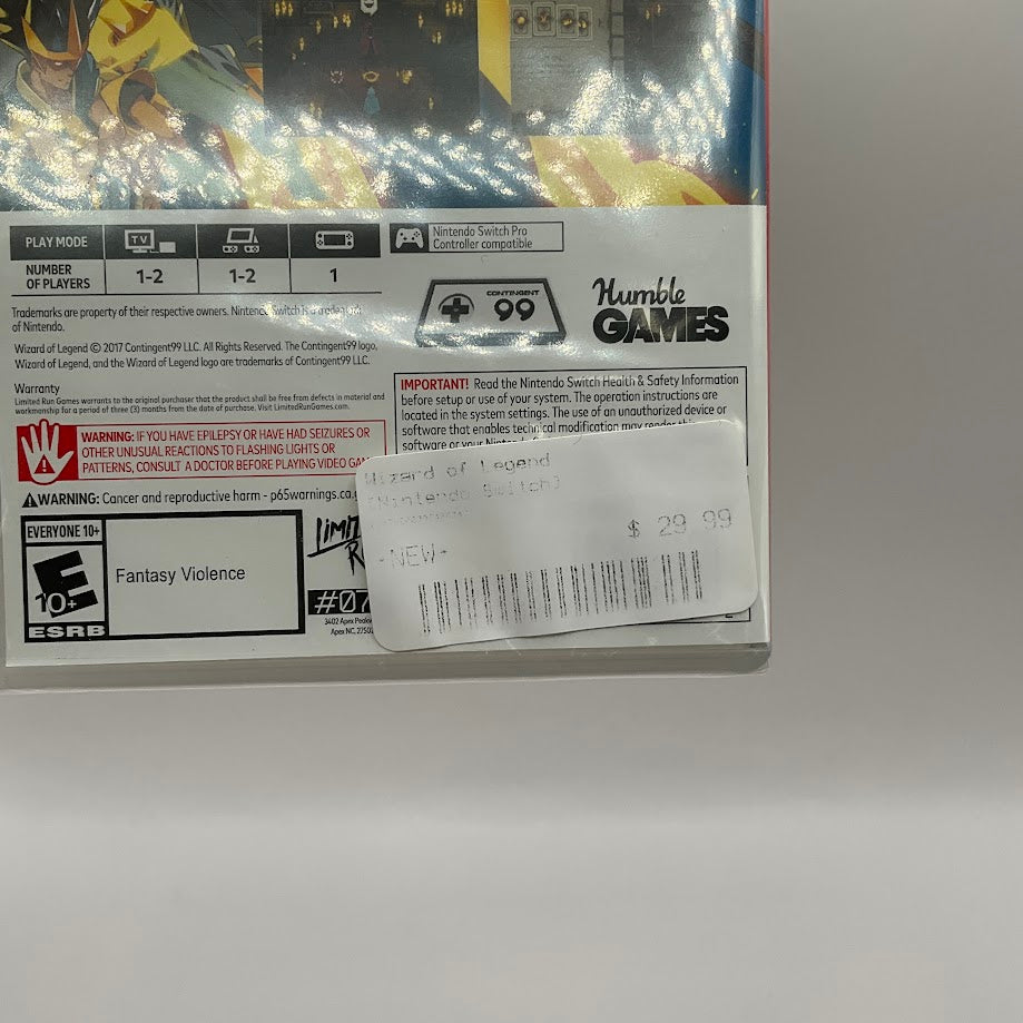 Wizard of Legend Nintendo Switch Sealed